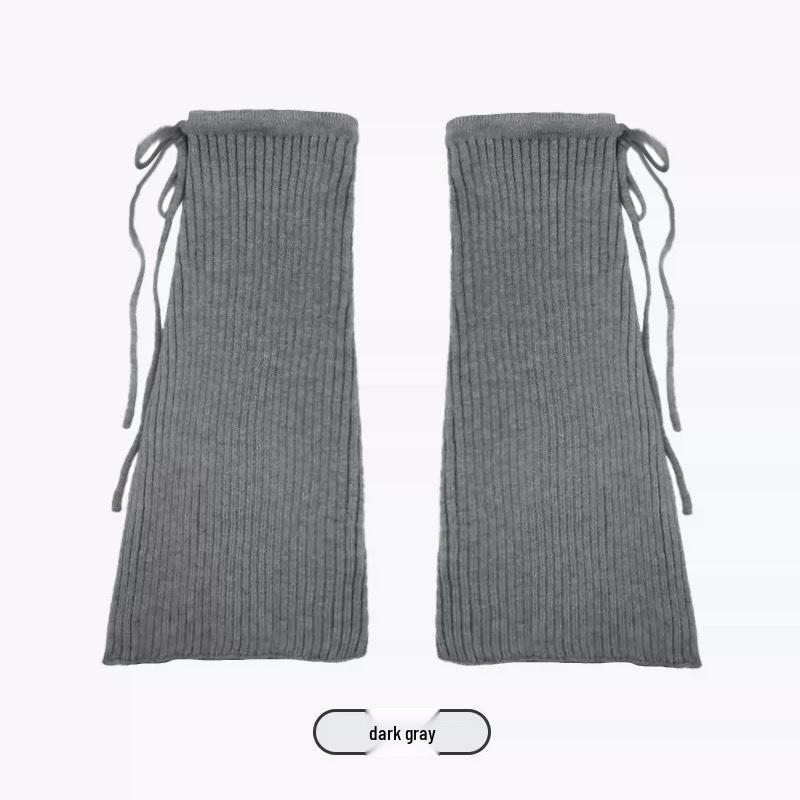 Gray Bow Tie Strap Leg Warmers - Korean Style Women s Autumn/Winter Flared Socks One Size темно-сірий
Gray Bow Tie Strap Leg Warmers - Korean Style Women s Autumn/Winter Flared Socks One Size темно-сірий