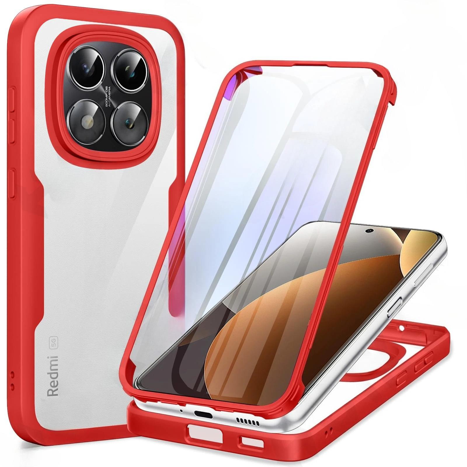 Rugged Case For Xiaomi Redmi Note 15 14 Pro Plus Ultra 5G With Screen Protector Anti-Shock and Anti Yellow 360 Degree Protection Redmi Note 14 5G
Rugged Case For Xiaomi Redmi Note 15 14 Pro Plus Ultra 5G With Screen Protector Anti-Shock and Anti Yellow 360 Degree Protection Redmi Note 14 5G