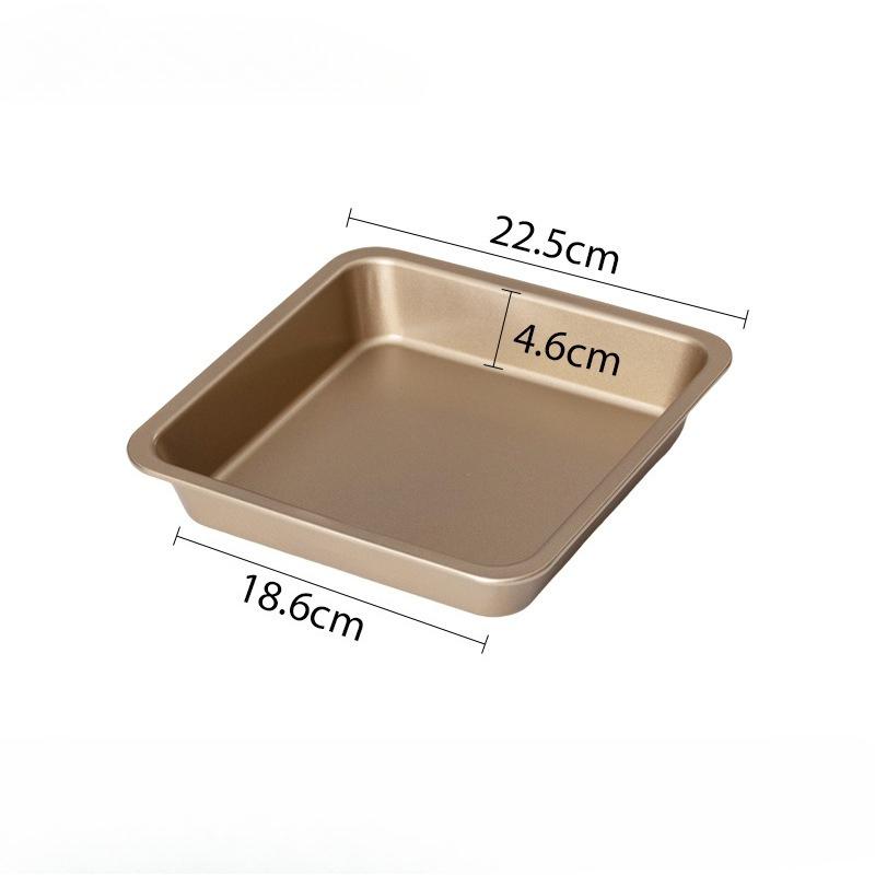 1PC Nonstick Square Cake Pan Metal Bread Baking Mold Microwave Oven Baking Tray Bakeware Kitchen Accessory Tool
1PC Nonstick Square Cake Pan Metal Bread Baking Mold Microwave Oven Baking Tray Bakeware Kitchen Accessory Tool