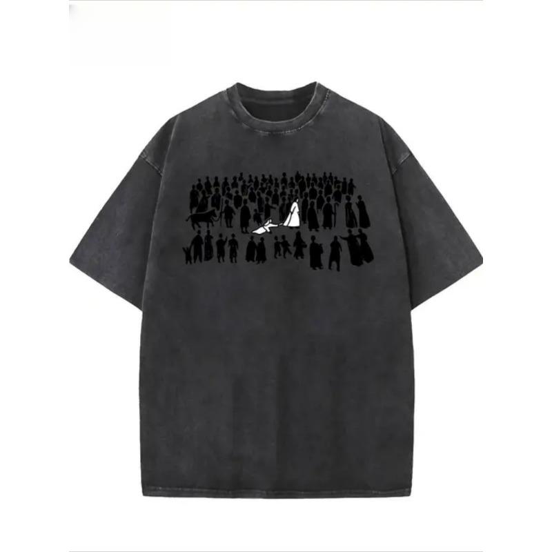 Men s T-Shirt, Pure Cotton T-Shirt, Animated Printed Streetwear, Summer Casual T-Shirt, Rock Clothing, Suitable for Easter, Halloween, Thanksgiving S чёрный
Men s T-Shirt, Pure Cotton T-Shirt, Animated Printed Streetwear, Summer Casual T-Shirt, Rock Clothing, Suitable for Easter, Halloween, Thanksgiving S чёрный