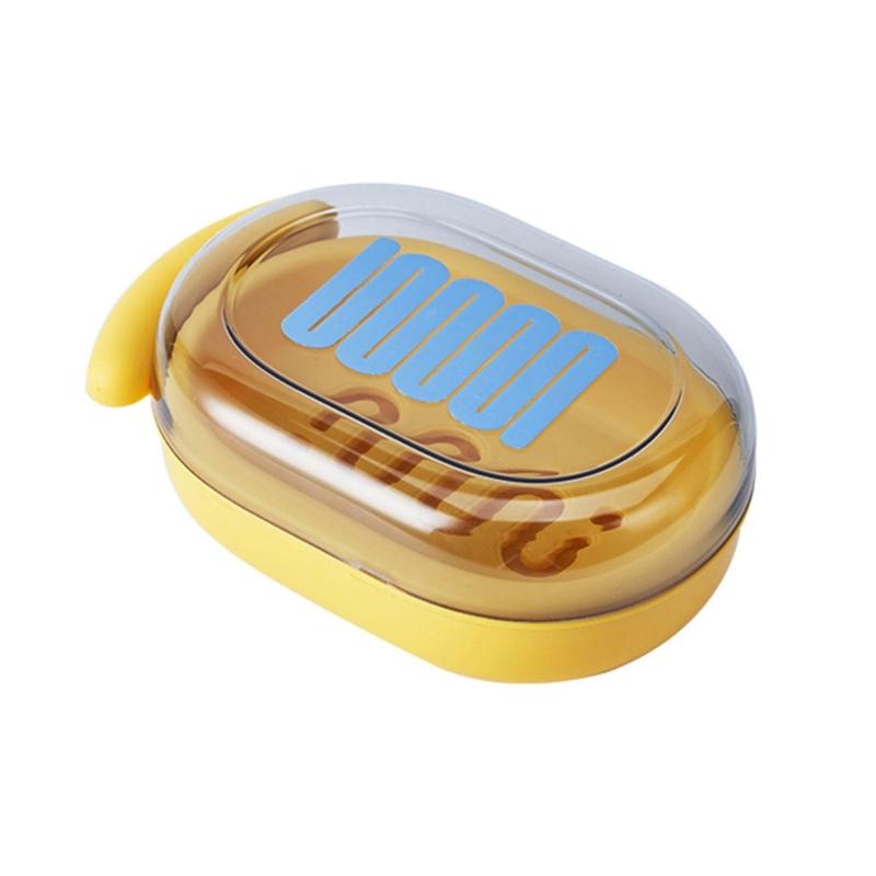 Waterproof Soap Storage Container Compact Travel Soap Box With Drainage Holes And Cover Household Bathroom Accessory жовтий
Waterproof Soap Storage Container Compact Travel Soap Box With Drainage Holes And Cover Household Bathroom Accessory жовтий