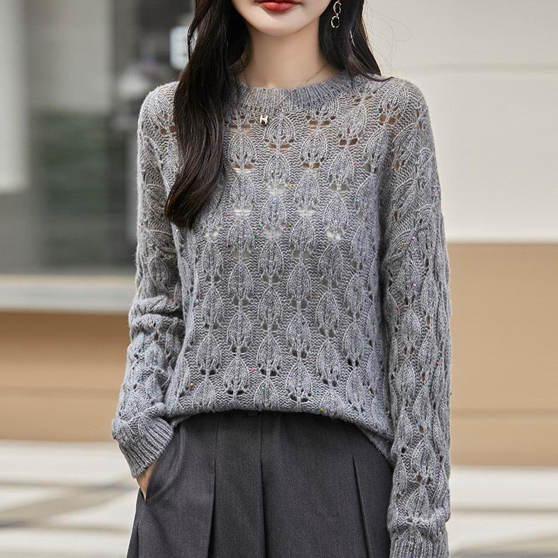 3D Hollow Cable Knit Cashmere Sweater - 2025 High-End Minimalist French Style Loose Outerwear XX Large сірий колір
3D Hollow Cable Knit Cashmere Sweater - 2025 High-End Minimalist French Style Loose Outerwear XX Large сірий колір
