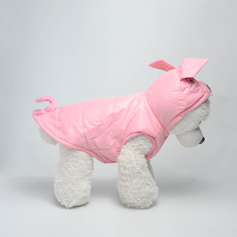 Dog Clothes, Pink Piglet Transformation Outfits, Pet Clothes, Cotton-padded Four-legged Autumn and Winter Pet Supplies XS
Dog Clothes, Pink Piglet Transformation Outfits, Pet Clothes, Cotton-padded Four-legged Autumn and Winter Pet Supplies XS