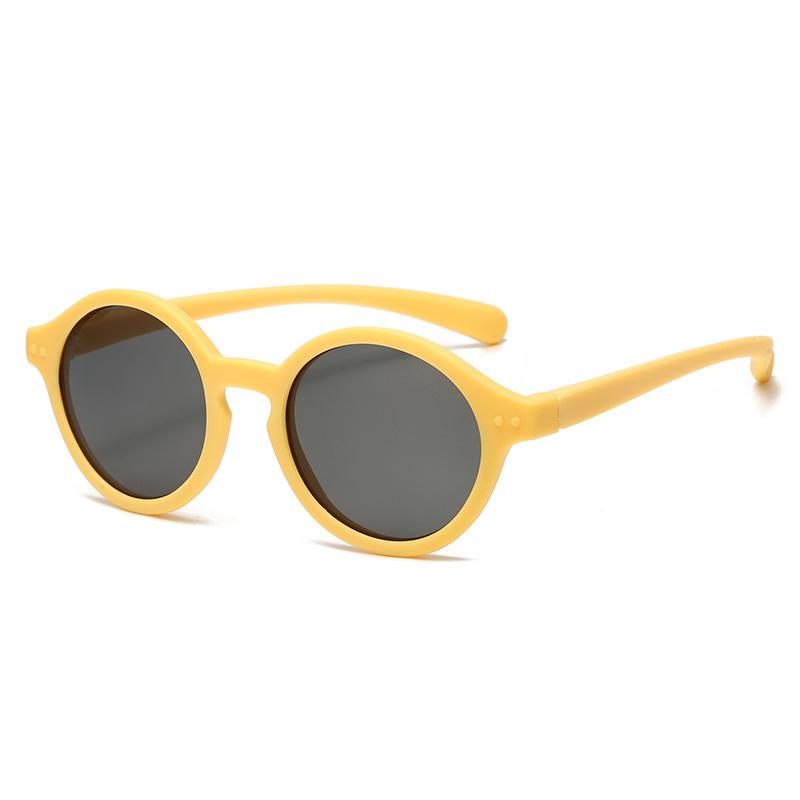 Silicone Children s Sunglasses Fashion Polarized UV Protection Baby Glasses 0-4 Years Old Baby Round Frame Cute Sunglasses L
Silicone Children s Sunglasses Fashion Polarized UV Protection Baby Glasses 0-4 Years Old Baby Round Frame Cute Sunglasses L