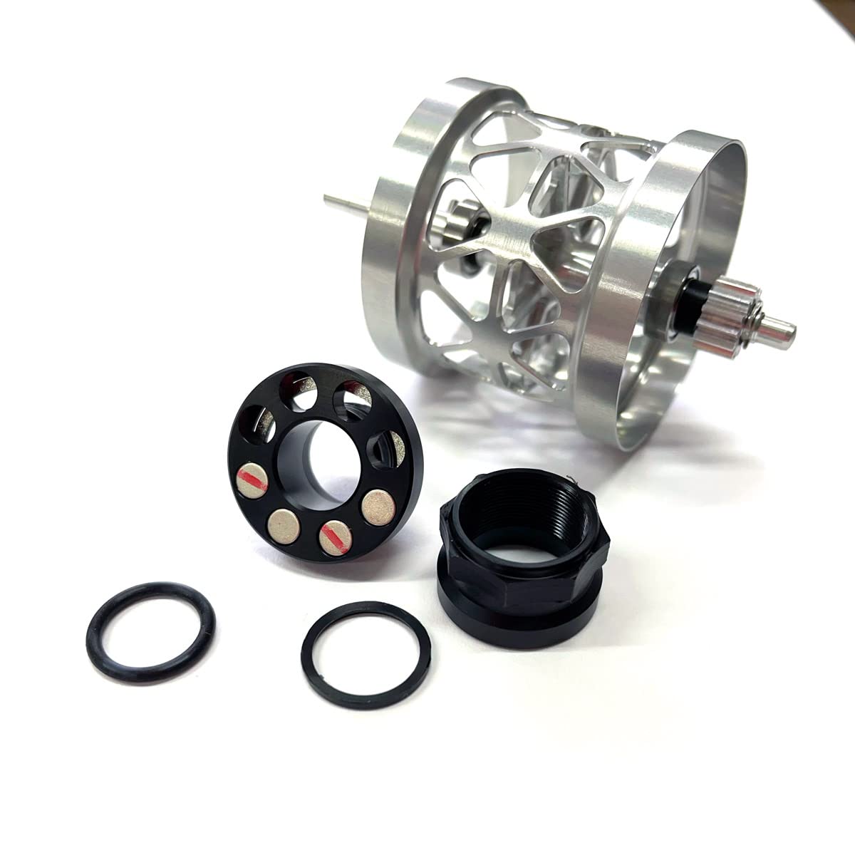 Bait reel parts Tough light spool mag brake system set for BC52 series SILVER TRY-ANGLE &
Bait reel parts Tough light spool mag brake system set for BC52 series SILVER TRY-ANGLE &