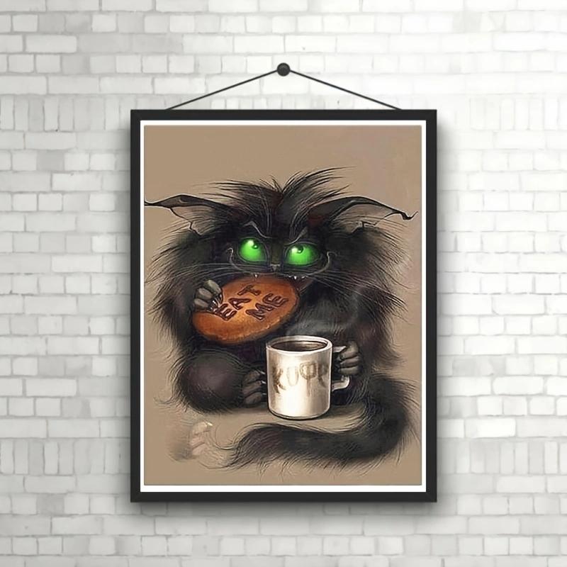 5D DIY алмазная живопись, животное с зубастым монстром, для взрослых и детей, наборы для вышивания, домашний декор ручной работы, подарки
5D DIY алмазная живопись, животное с зубастым монстром, для взрослых и детей, наборы для вышивания, домашний декор ручной работы, подарки