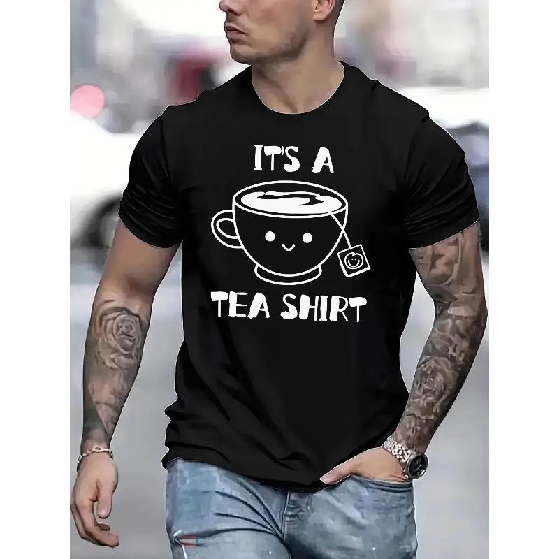 Men s Casual Short Sleeve T-Shirt with It s a Tea Shirt Graphic Print - Summer Tee,Breathable Round Neck Top for Camping & Vacation,Machine Washable 4XL чорний
Men s Casual Short Sleeve T-Shirt with It s a Tea Shirt Graphic Print - Summer Tee,Breathable Round Neck Top for Camping & Vacation,Machine Washable 4XL чорний