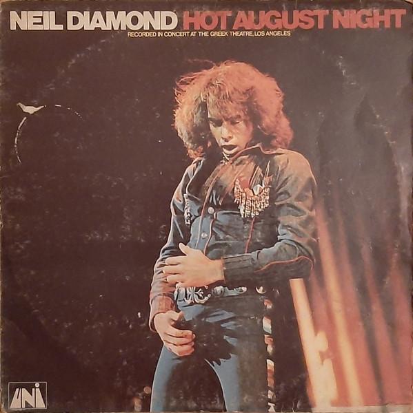 LP Record NEIL DIAMOND - Hot August Night ULD1112 UNI Records 1972 UK Rock Used
LP Record NEIL DIAMOND - Hot August Night ULD1112 UNI Records 1972 UK Rock Used