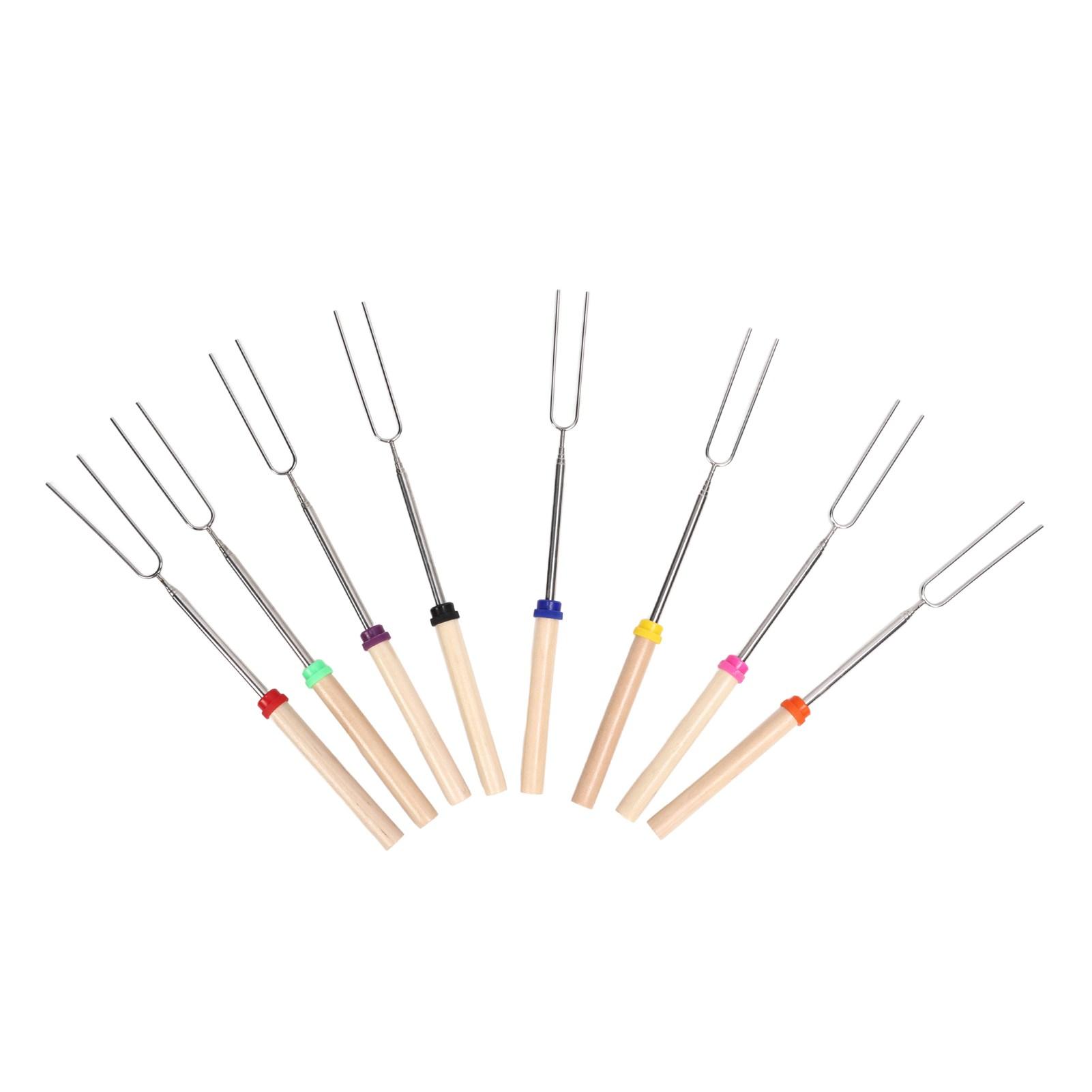 8Pcs Telescoping Extendable Marshmallow Roasting Sticks Marshmallow Sticks Kit Extending Roaster Smores Skewers Hot Dog Forks for Camping Fire Pit
8Pcs Telescoping Extendable Marshmallow Roasting Sticks Marshmallow Sticks Kit Extending Roaster Smores Skewers Hot Dog Forks for Camping Fire Pit