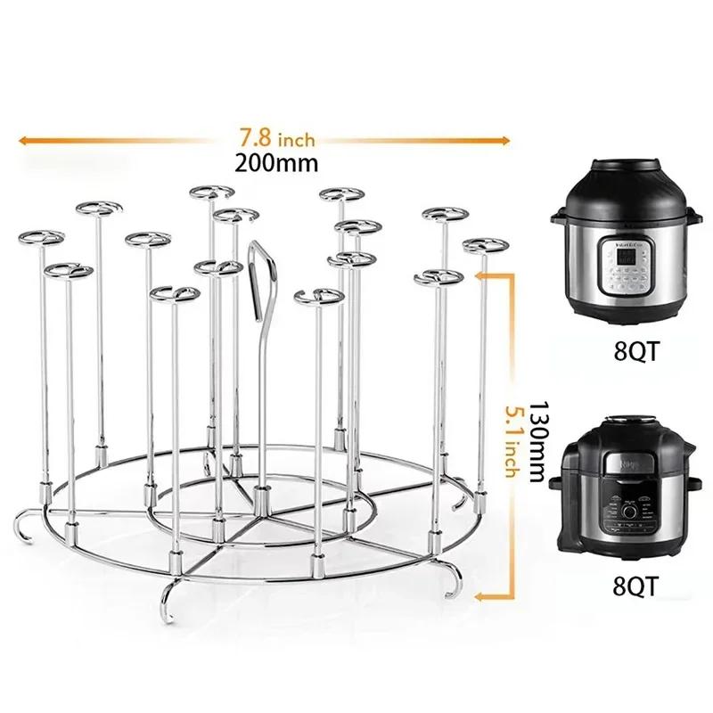 Решетка для аэрофритюрницы, Вертикальный гриль, Многоигольный гриль из нержавеющей стали, Кухонный гриль для барбекю, Аксессуары для аэрофритюрницы
Решетка для аэрофритюрницы, Вертикальный гриль, Многоигольный гриль из нержавеющей стали, Кухонный гриль для барбекю, Аксессуары для аэрофритюрницы