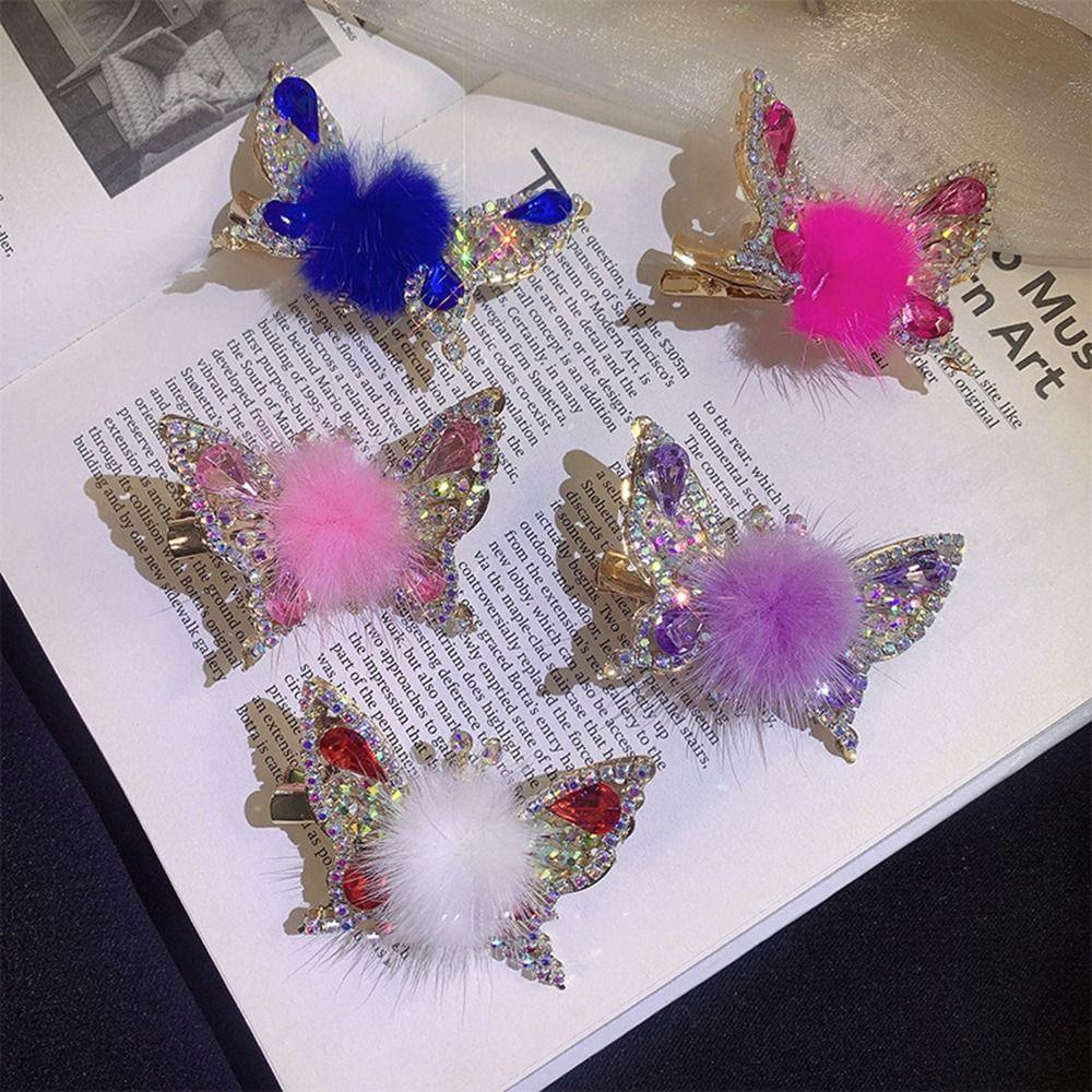 Hair Barrettes For Female Hair Accessories Korean Style Hairpin Butterfly Hairpin Side Clip
Hair Barrettes For Female Hair Accessories Korean Style Hairpin Butterfly Hairpin Side Clip
