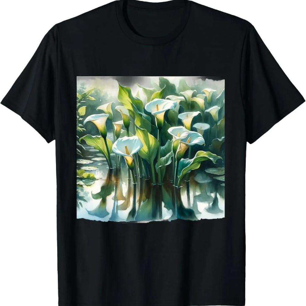 Beauty Calla Lilies Flower Floral Watercolor Spring Lily Tee T-Shirt XXXL
Beauty Calla Lilies Flower Floral Watercolor Spring Lily Tee T-Shirt XXXL