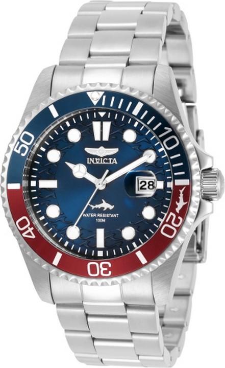 Invicta Pro Diver Кварцевые мужские часы из нержавеющей стали с синим циферблатом 30951 100M синий
Invicta Pro Diver Кварцевые мужские часы из нержавеющей стали с синим циферблатом 30951 100M синий