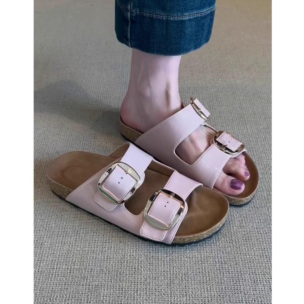 Летние новые сандалии для пары кожаные мягкие тапочки с одним ремешком дышащие ленивые туфли 35 розовый
Летние новые сандалии для пары кожаные мягкие тапочки с одним ремешком дышащие ленивые туфли 35 розовый