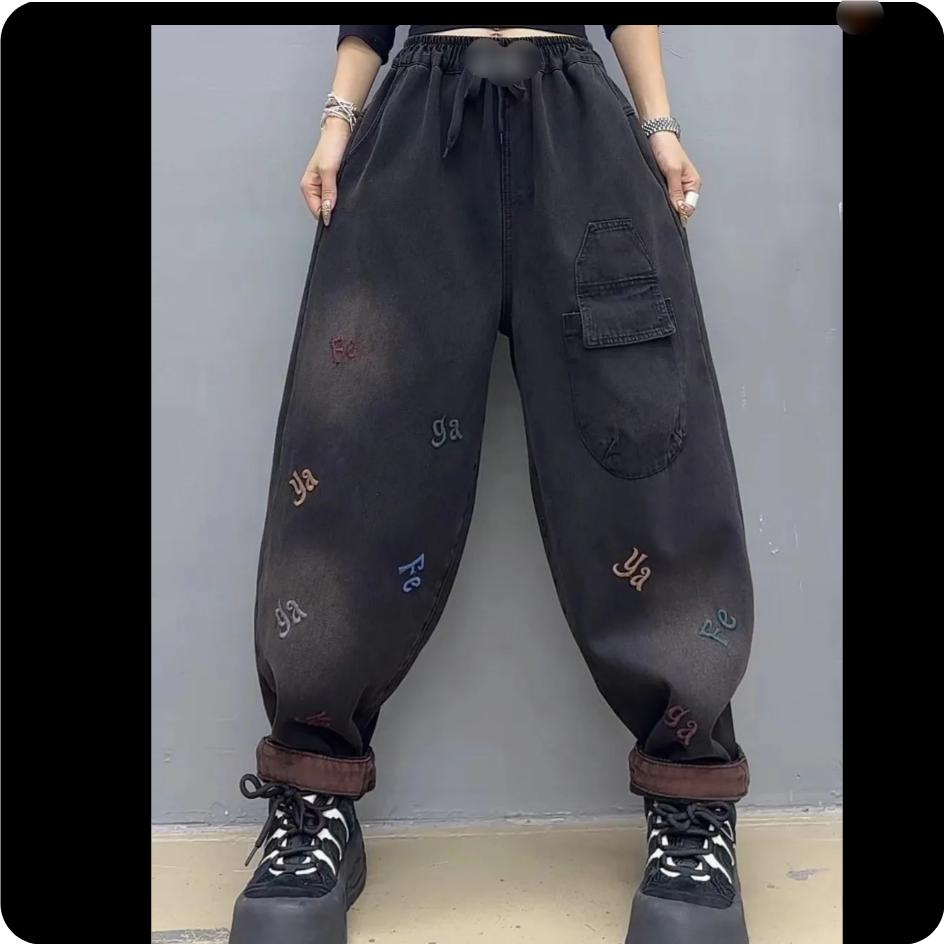 Большой размер Плюс бархат Толстые Зимние Вышивка Ретро Свободные и Тонкие Харлан Выстиранные Теплые Джинсы L чёрный
Большой размер Плюс бархат Толстые Зимние Вышивка Ретро Свободные и Тонкие Харлан Выстиранные Теплые Джинсы L чёрный