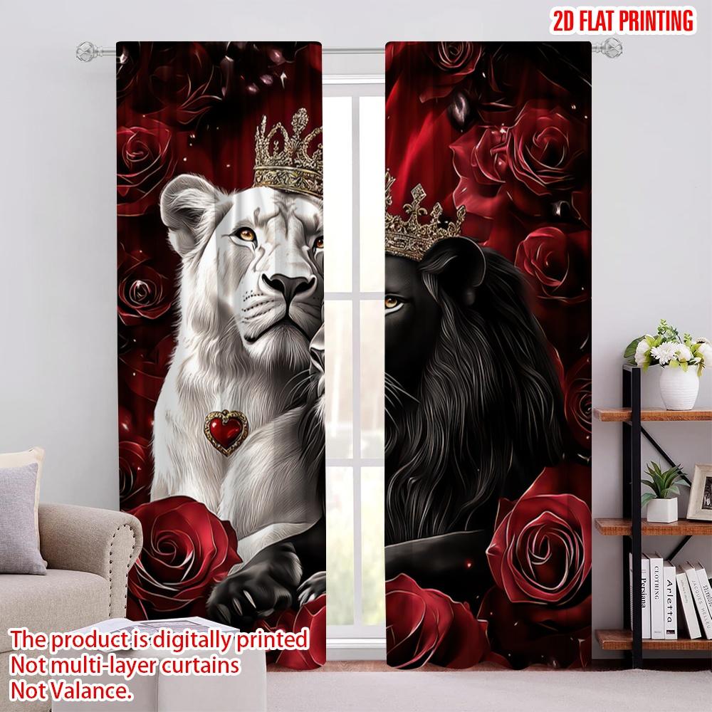 2D плоская печать 2 шт. Король и Королева Лев Корона и Красные Розы Для Спальни Офиса Кухни Гостиной Кабинета Домашний Декор Комната 52.50 × 116.00 cm 2 pcs
2D плоская печать 2 шт. Король и Королева Лев Корона и Красные Розы Для Спальни Офиса Кухни Гостиной Кабинета Домашний Декор Комната 52.50 × 116.00 cm 2 pcs
