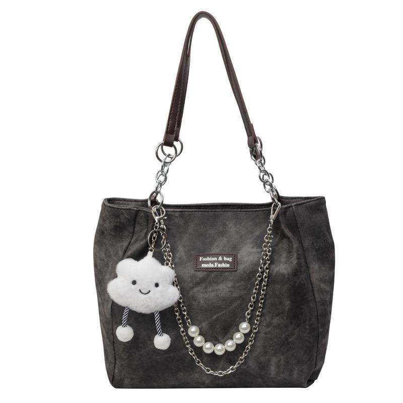 Сумки на плечо большой вместимости, нишевого дизайна, женские, 2025, лето, новая модная сумка-тоут для поездок и учебы чёрный
Сумки на плечо большой вместимости, нишевого дизайна, женские, 2025, лето, новая модная сумка-тоут для поездок и учебы чёрный