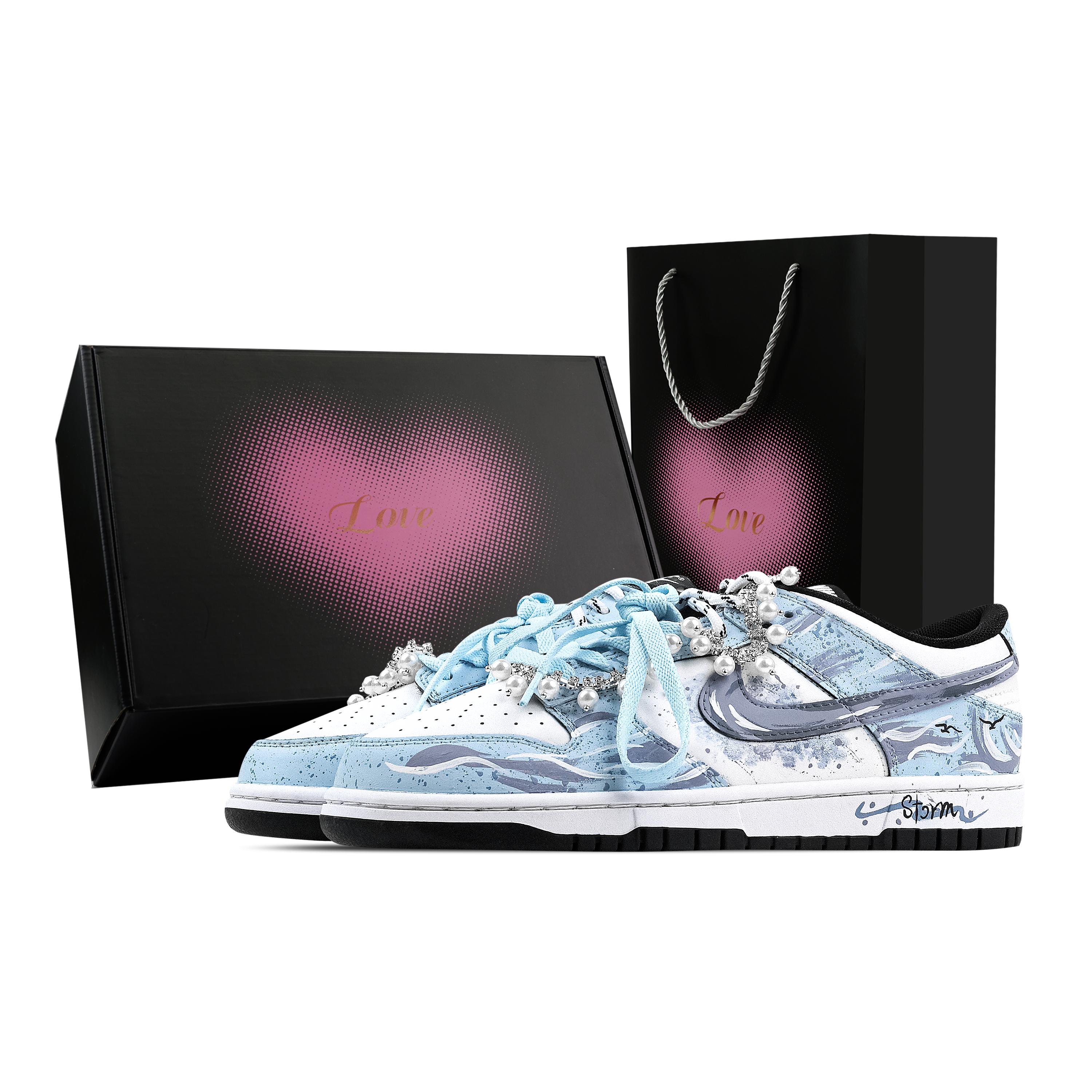 Nike Dunk Pearl Harbor 1 Heart Box Abrasion Resistant Low top Skateboard Shoes Unisex Blue White HF5441-100(Team773-1-) 42.5
Nike Dunk Pearl Harbor 1 Heart Box Abrasion Resistant Low top Skateboard Shoes Unisex Blue White HF5441-100(Team773-1-) 42.5