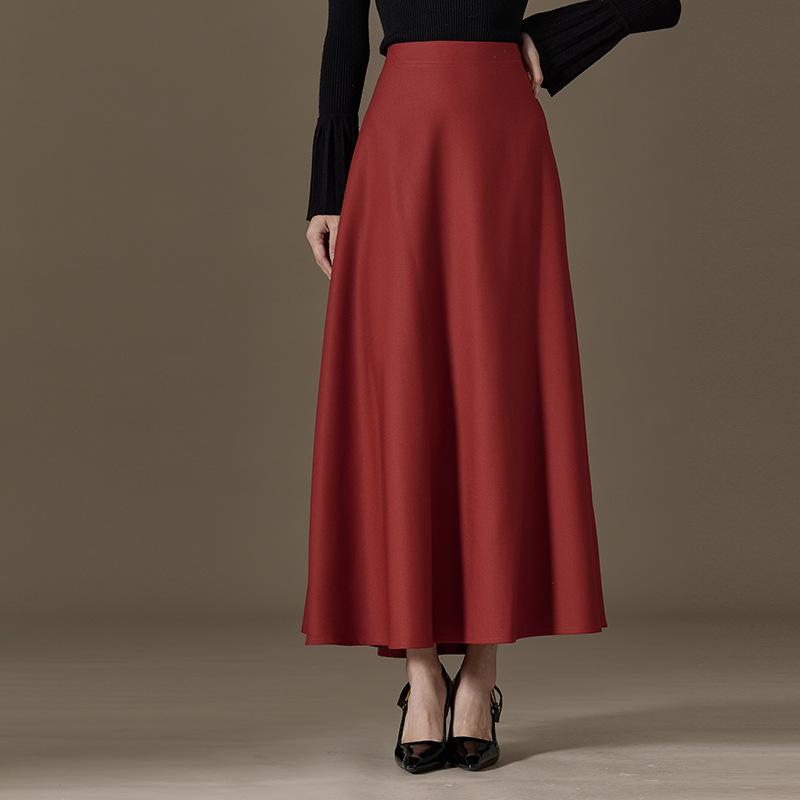 Women s A-line Mid-length Skirt in Red, Made from 100% Australian Merino Wool, Suitable for Spring and Autumn. M
Women s A-line Mid-length Skirt in Red, Made from 100% Australian Merino Wool, Suitable for Spring and Autumn. M