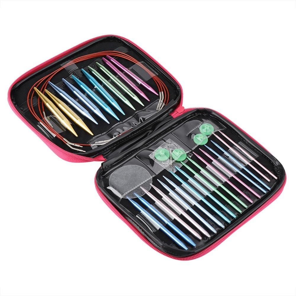 26Pcs Detachable Design Circular Knitting Needles 26 Pieces Set DIY Weaving Tools Hand Weaving 26Pcs
26Pcs Detachable Design Circular Knitting Needles 26 Pieces Set DIY Weaving Tools Hand Weaving 26Pcs