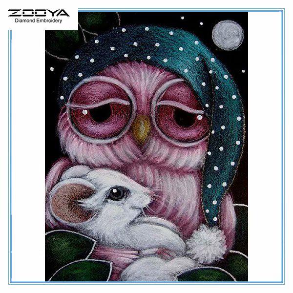 ZOOYA DIY Полный Круглый Алмазная картина Вышивка Алмазная мозаика Животное Сова Вышивка крестом Домашний декор
ZOOYA DIY Полный Круглый Алмазная картина Вышивка Алмазная мозаика Животное Сова Вышивка крестом Домашний декор