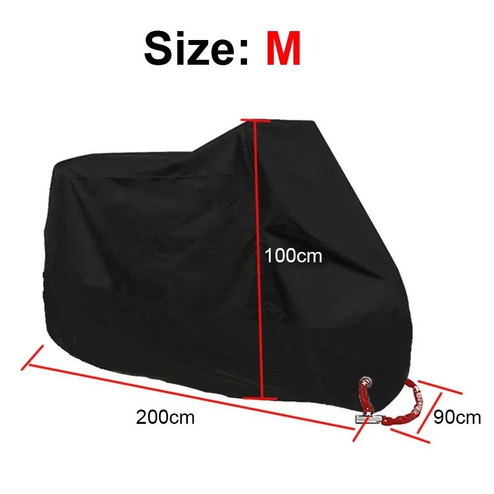 Чехол для мотоцикла Водонепроницаемый всесезонный пылезащитный УФ-защитный чехол для скутера для улицы и дома 190T износостойкий тканевый чехол для мотоцикла
Чехол для мотоцикла Водонепроницаемый всесезонный пылезащитный УФ-защитный чехол для скутера для улицы и дома 190T износостойкий тканевый чехол для мотоцикла