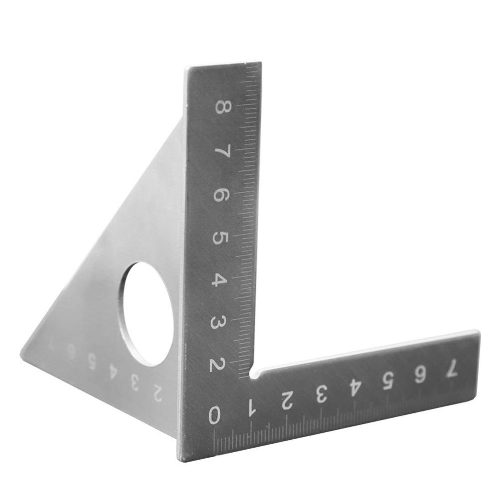 Clear Scale Triangle Square Ruler 45/90 Degrees Scribing Gauge Angle Ruler Woodworking DIY
Clear Scale Triangle Square Ruler 45/90 Degrees Scribing Gauge Angle Ruler Woodworking DIY