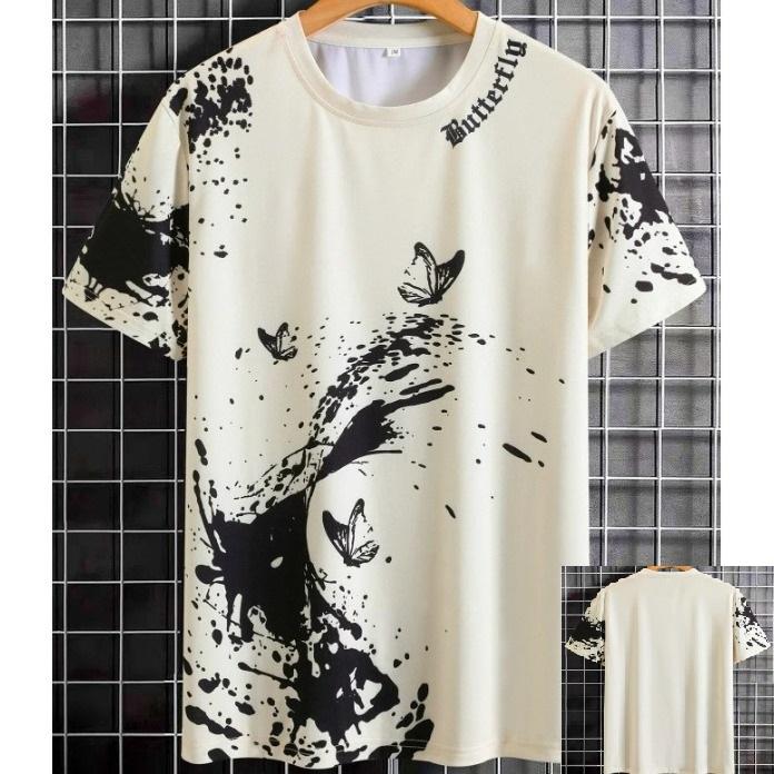 Модная повседневная мужская футболка с принтом бабочки и брызг чернил, удобная дышащая быстросохнущая футболка с коротким рукавом XS
Модная повседневная мужская футболка с принтом бабочки и брызг чернил, удобная дышащая быстросохнущая футболка с коротким рукавом XS