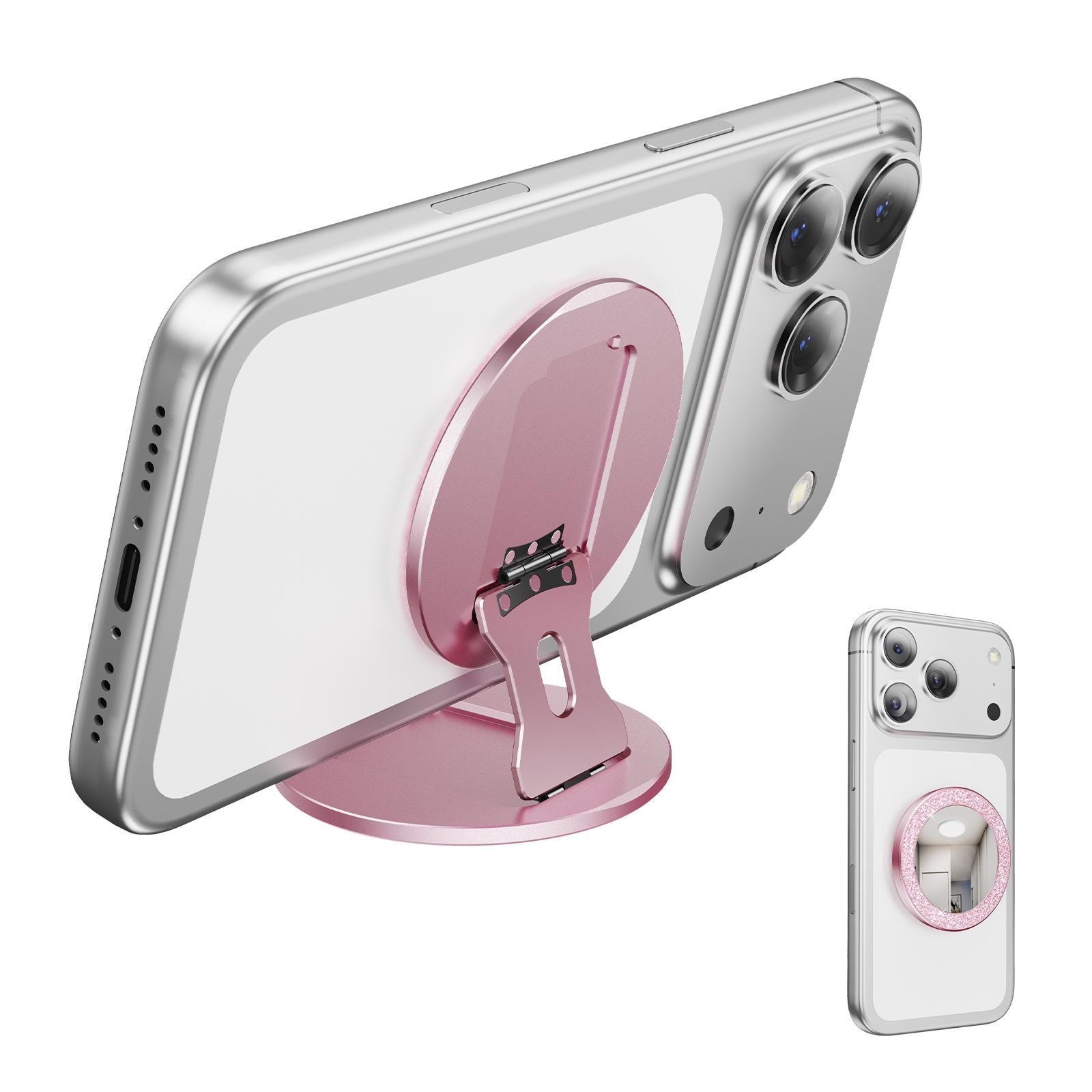 Oatsbasf Double-Side MagSafe Phone Holder Angle Adjustable Mirror Phone Grip Phone Ring Holder for Selfie Gym Fitness Bathroom рожевий
Oatsbasf Double-Side MagSafe Phone Holder Angle Adjustable Mirror Phone Grip Phone Ring Holder for Selfie Gym Fitness Bathroom рожевий