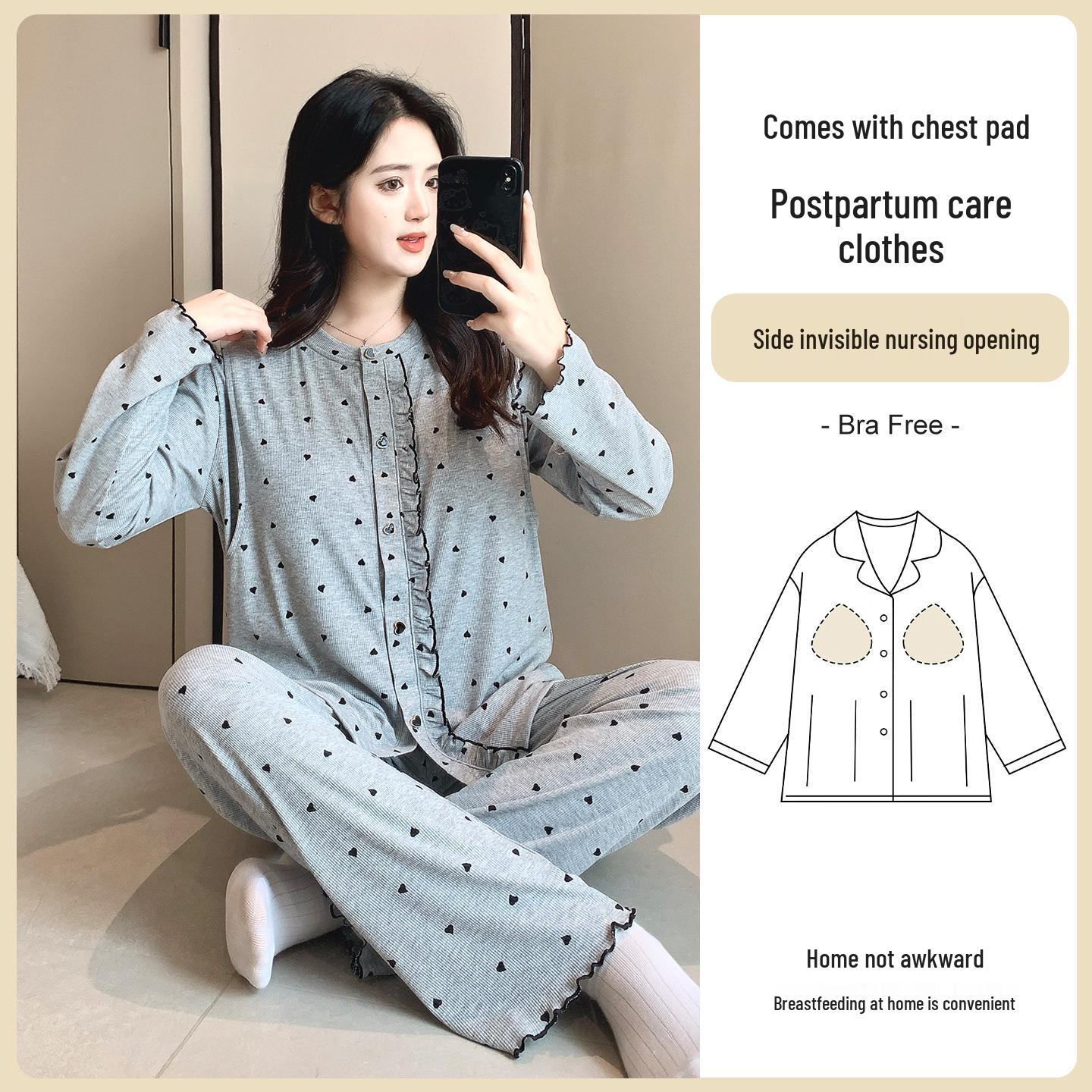 First Joy 2026 Nursing Pajamas: Colored Cotton, Built-in Bra, Long Sleeve, Loose, Comfortable Maternity Cardigan for Spring Postpartum Care. XXL (70-82.5 kg)
First Joy 2026 Nursing Pajamas: Colored Cotton, Built-in Bra, Long Sleeve, Loose, Comfortable Maternity Cardigan for Spring Postpartum Care. XXL (70-82.5 kg)