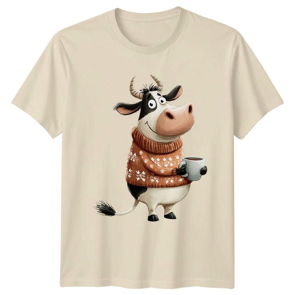 Cow Christmas Holidays Mens TShirt Womens Tee Graphic Unisex Top Cozy Winter Unisex T-Shirt XXL
Cow Christmas Holidays Mens TShirt Womens Tee Graphic Unisex Top Cozy Winter Unisex T-Shirt XXL