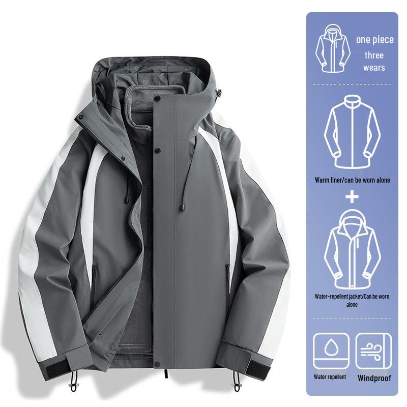 Унисекс Ветрозащитная Водонепроницаемая Куртка для Пеших Прогулок 3-в-1 для Пар, Осень/Зима 2024 2X-Large
Унисекс Ветрозащитная Водонепроницаемая Куртка для Пеших Прогулок 3-в-1 для Пар, Осень/Зима 2024 2X-Large