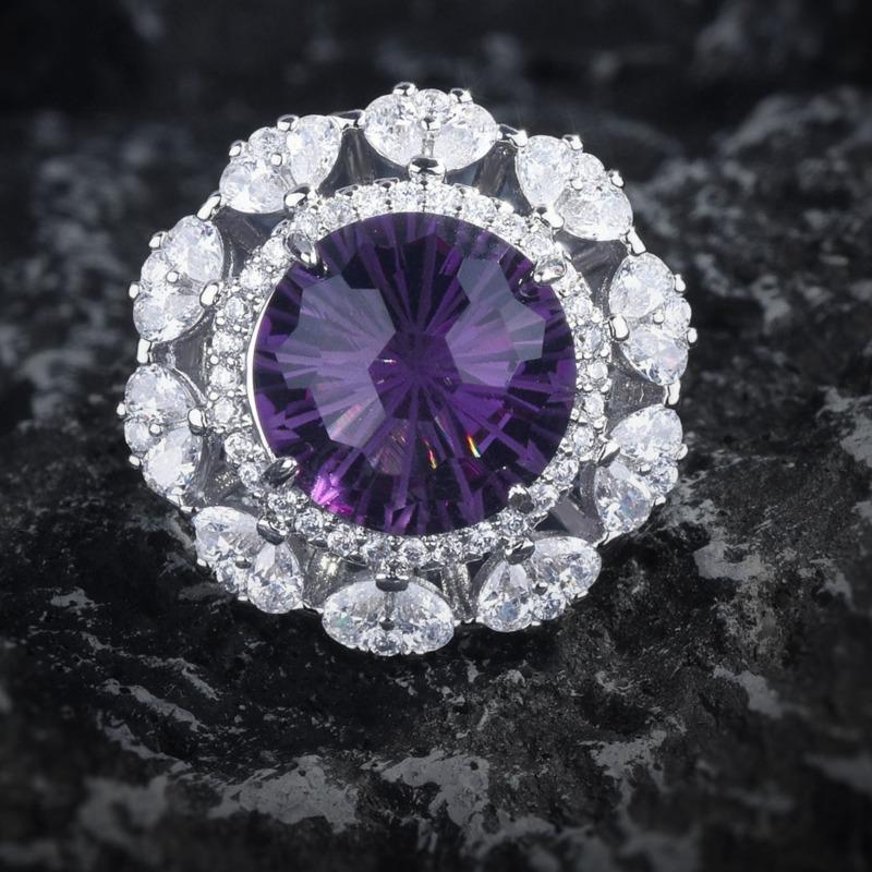 BELLA BOX Новый усовершенствованный набор колец-подвесок с цветной вспышкой фейерверка из циркона No.2 фиолетовый
BELLA BOX Новый усовершенствованный набор колец-подвесок с цветной вспышкой фейерверка из циркона No.2 фиолетовый