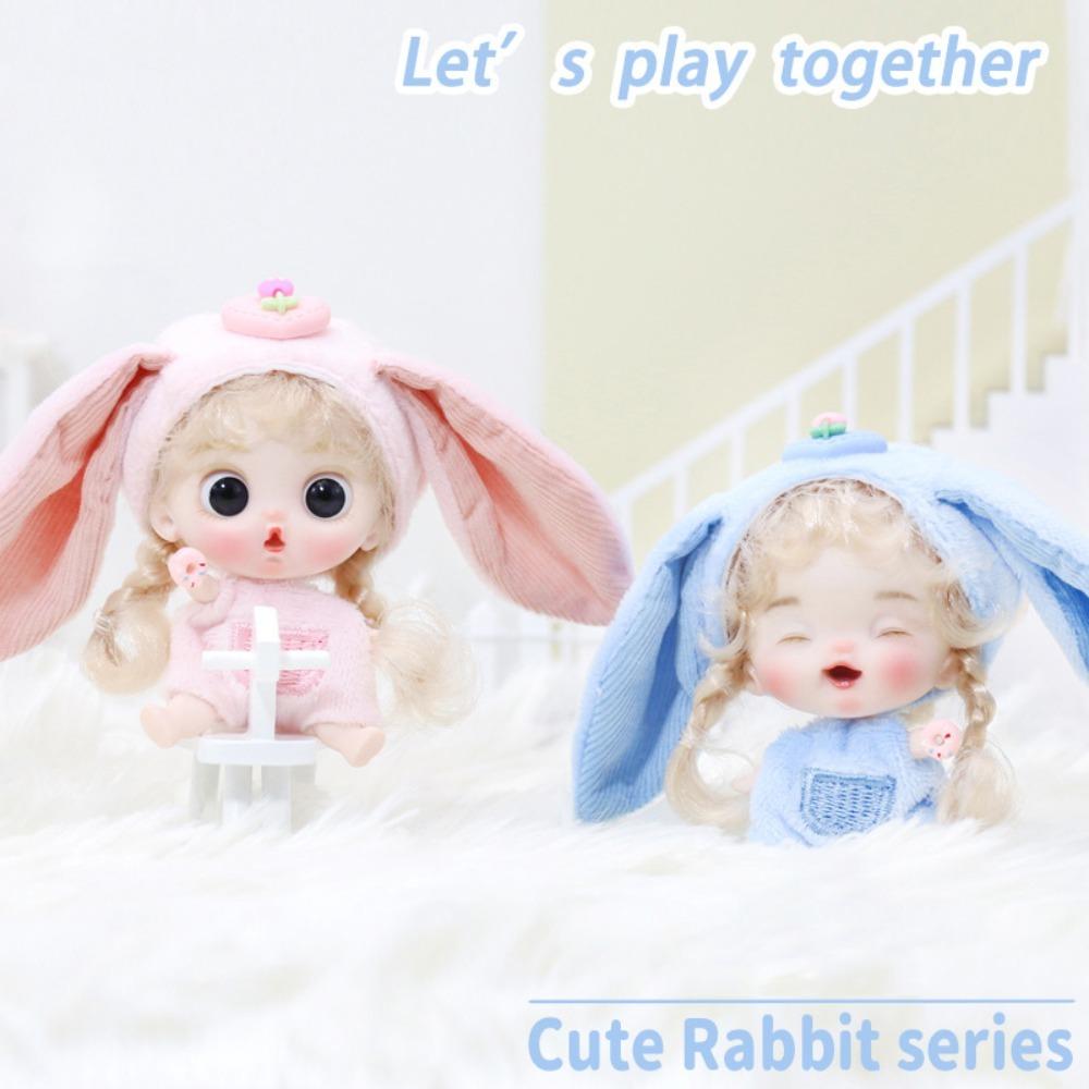 Baby Rabbit Girls Toy Keyring Miniature Girl Model Doll Key Pendant Girl Doll Keychain Bag Pendant
Baby Rabbit Girls Toy Keyring Miniature Girl Model Doll Key Pendant Girl Doll Keychain Bag Pendant