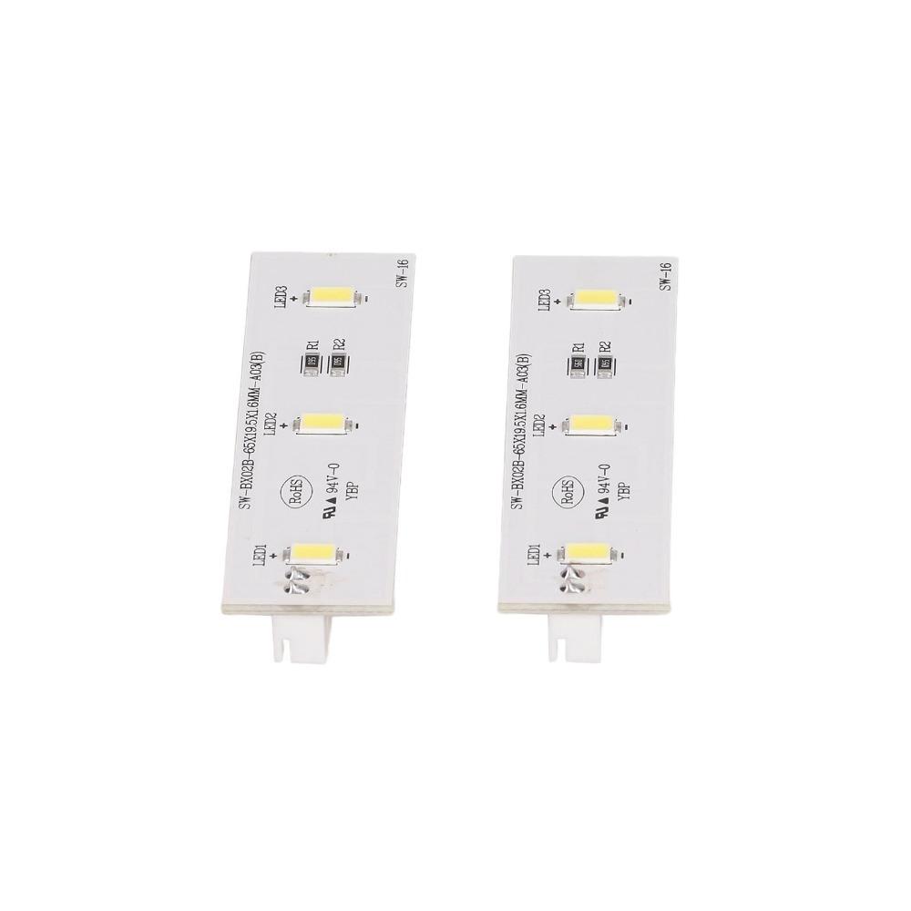 2pcs 2 Pack Refrigerator LED Light Strip Refrigerator LED Light Module Appliance Repair 2PCS
2pcs 2 Pack Refrigerator LED Light Strip Refrigerator LED Light Module Appliance Repair 2PCS
