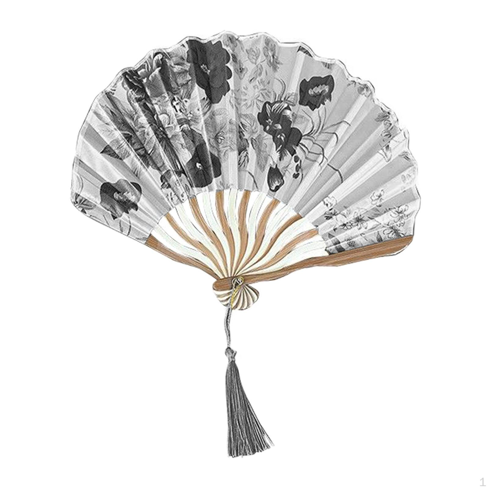 Цветочный ручной веер для элегантных мероприятий и праздников style B
Цветочный ручной веер для элегантных мероприятий и праздников style B