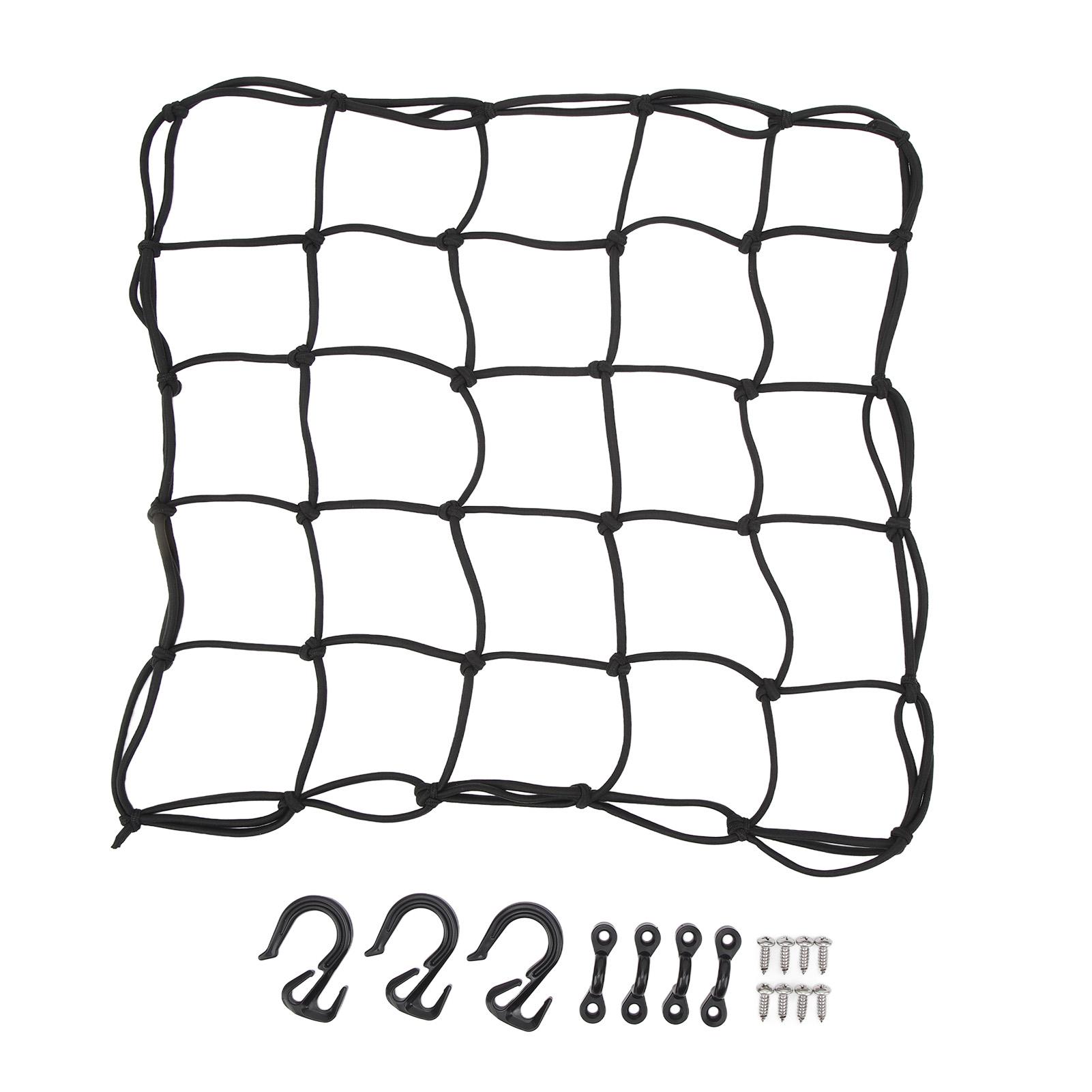 15 Inch Cargo Net Elastic Powerful Protection Versatile High Strength Motorbike Storage Organizer
15 Inch Cargo Net Elastic Powerful Protection Versatile High Strength Motorbike Storage Organizer