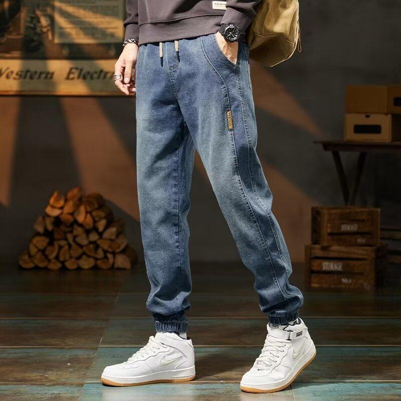 Мужские джинсы Осень Корейский Инс Эластичная талия Широкий Харлан 4XL синий
Мужские джинсы Осень Корейский Инс Эластичная талия Широкий Харлан 4XL синий