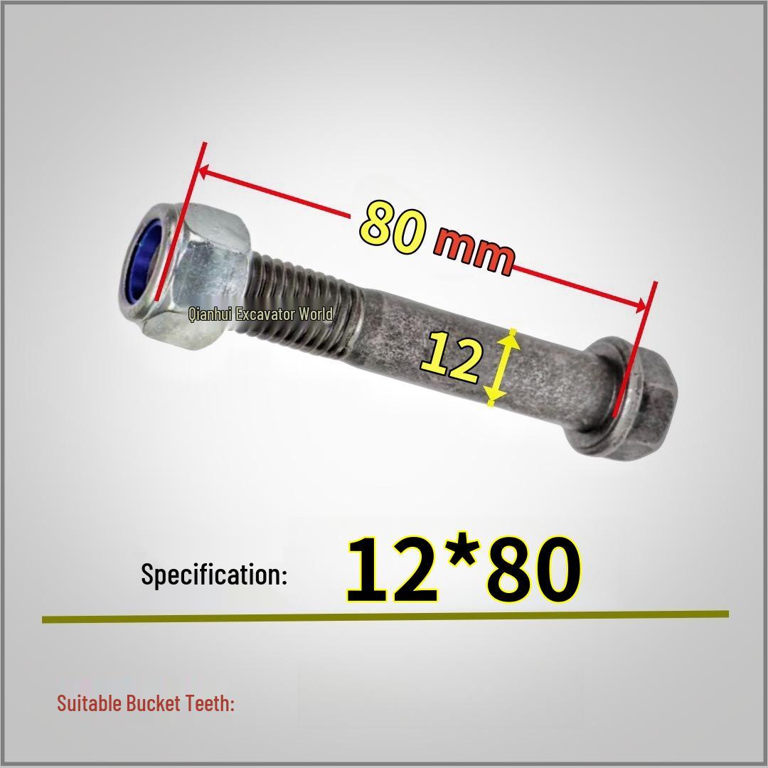 High-Strength 12.9 Grade Screws & Pins for Komatsu Excavator Bucket Teeth (60/100/200/300/400)
High-Strength 12.9 Grade Screws & Pins for Komatsu Excavator Bucket Teeth (60/100/200/300/400)