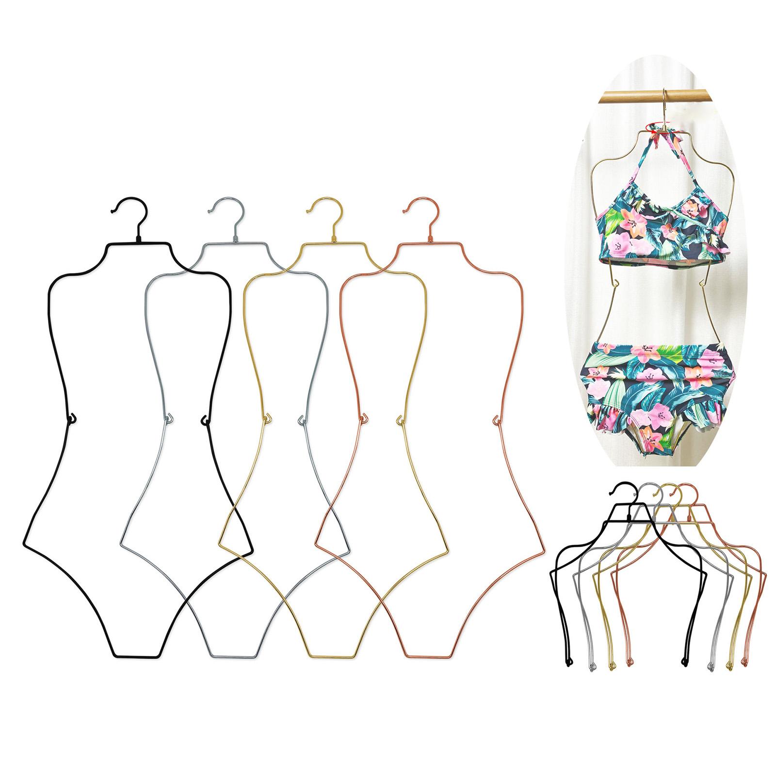 Body Shape Lingerie Hanger Foldable Durable Closet Organizer Swimsuit Hanger for Closet for Stores Boutiques Show Window Bedroom
Body Shape Lingerie Hanger Foldable Durable Closet Organizer Swimsuit Hanger for Closet for Stores Boutiques Show Window Bedroom