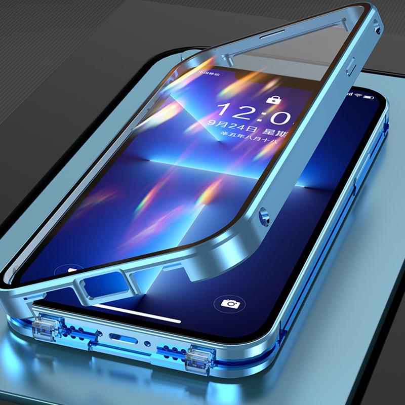 Чехол для iPhone 14 13 12 11 Pro Max 13 12 Мини ударопрочная полная защита объектива двухсторонняя пряжка магнитная прозрачная линза металлическая крышка
Чехол для iPhone 14 13 12 11 Pro Max 13 12 Мини ударопрочная полная защита объектива двухсторонняя пряжка магнитная прозрачная линза металлическая крышка