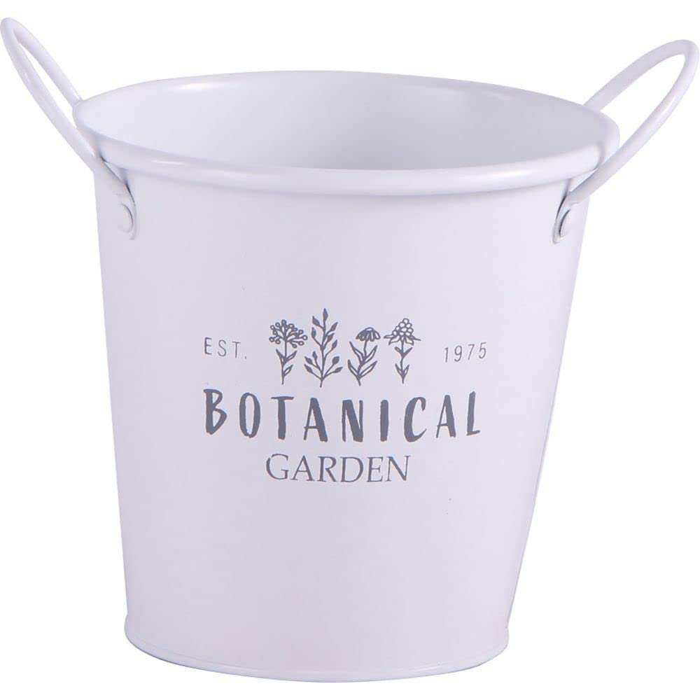 Bestco Pot Round M white with accessory case, plastic cup, drainage hole, tin NE-742 Botanical Garden білий
Bestco Pot Round M white with accessory case, plastic cup, drainage hole, tin NE-742 Botanical Garden білий