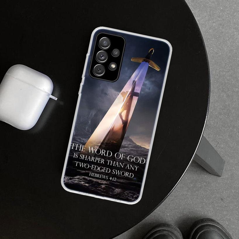 God Jesus Pray Cross Phone Case Cover for Samsung Galaxy A12 A22 A32 A52 A72 A02S A51 A50S A31 A20S A10S Note 20 Ultra 10 Plus G Samsung A02S
God Jesus Pray Cross Phone Case Cover for Samsung Galaxy A12 A22 A32 A52 A72 A02S A51 A50S A31 A20S A10S Note 20 Ultra 10 Plus G Samsung A02S