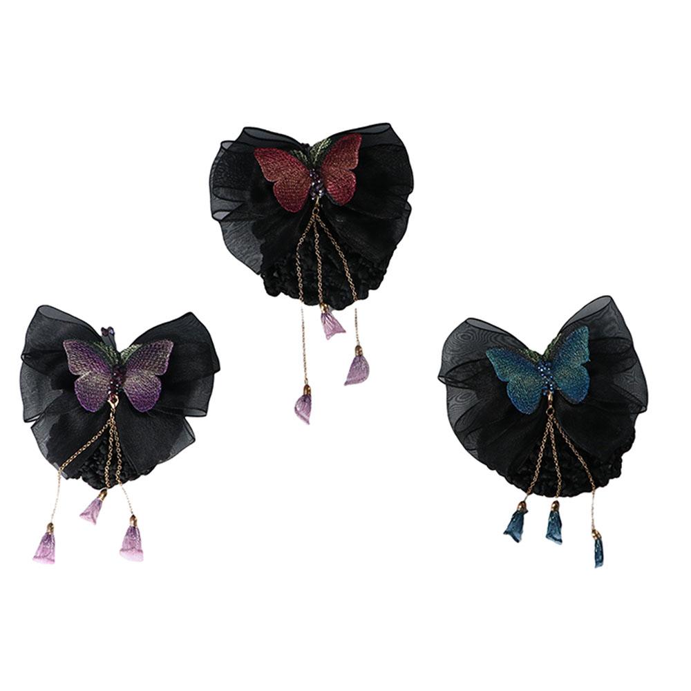 Flower Cloth Hairgrips Cover Net Professional Headdress Women Spring Clips Korean Bun Snood H
Flower Cloth Hairgrips Cover Net Professional Headdress Women Spring Clips Korean Bun Snood H
