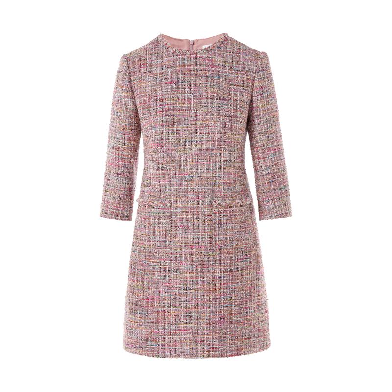 Lanzi Classic Round Neck Tweed Dress M
Lanzi Classic Round Neck Tweed Dress M