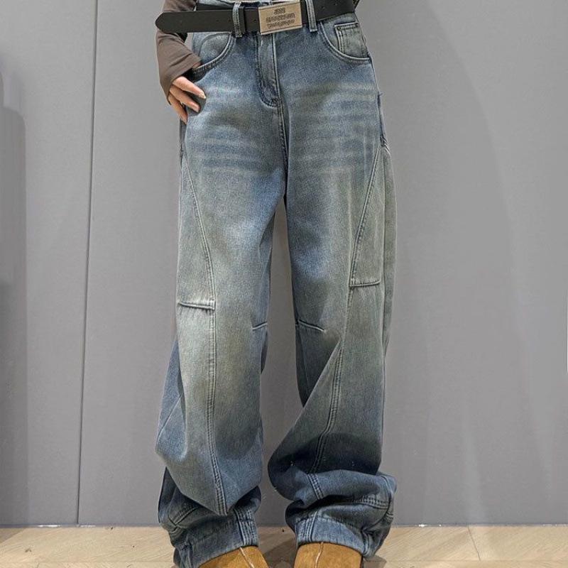 Women s Velvet-Lined Wide-Leg Jeans - Autumn/Winter, Reversible, Floor-Length M
Women s Velvet-Lined Wide-Leg Jeans - Autumn/Winter, Reversible, Floor-Length M