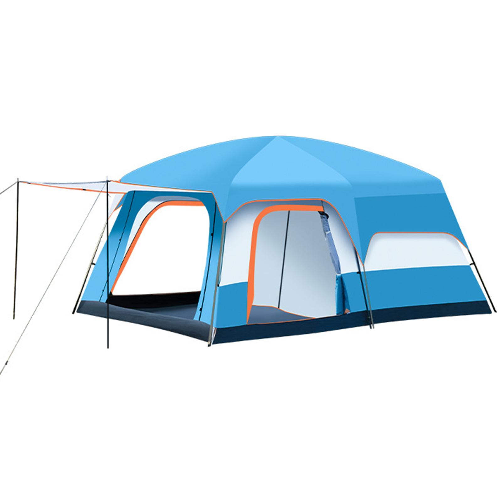 Роскошные палатки для кемпинга, большая семейная палатка на 4–12 человек, водонепроницаемая, с двумя спальнями и S
Роскошные палатки для кемпинга, большая семейная палатка на 4–12 человек, водонепроницаемая, с двумя спальнями и S