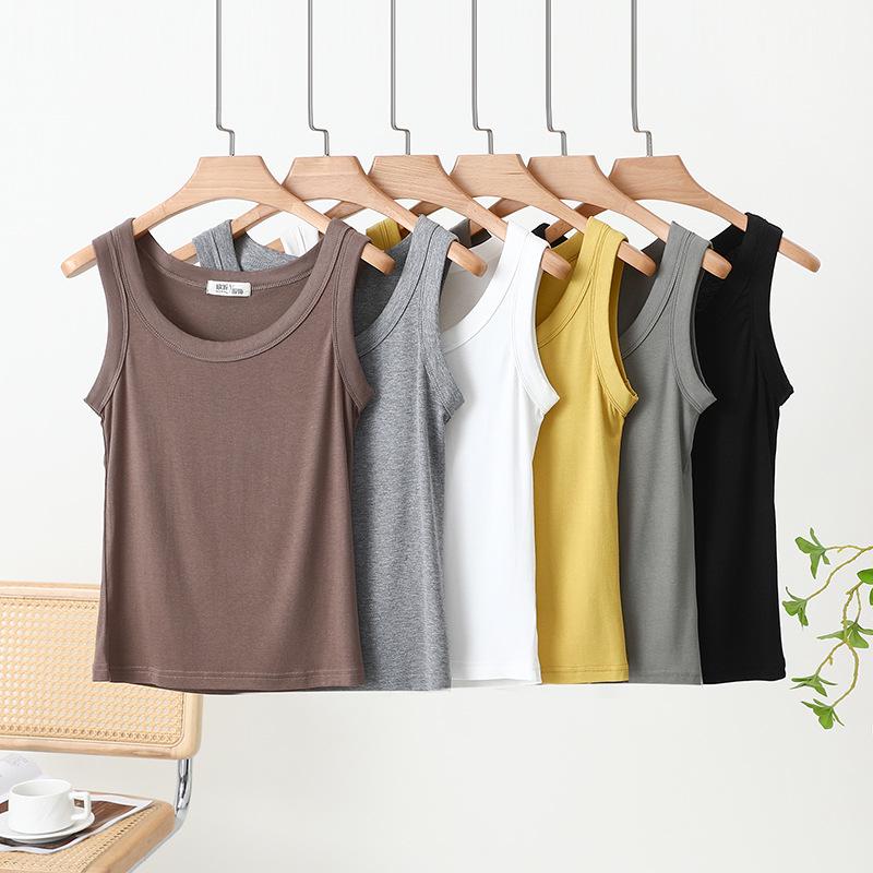 Women s Summer Round Neck Wide Shoulder Camisole: Stylish, Versatile, Anti-Exposure Top L 90-115 lbs світло-сірий колір
Women s Summer Round Neck Wide Shoulder Camisole: Stylish, Versatile, Anti-Exposure Top L 90-115 lbs світло-сірий колір