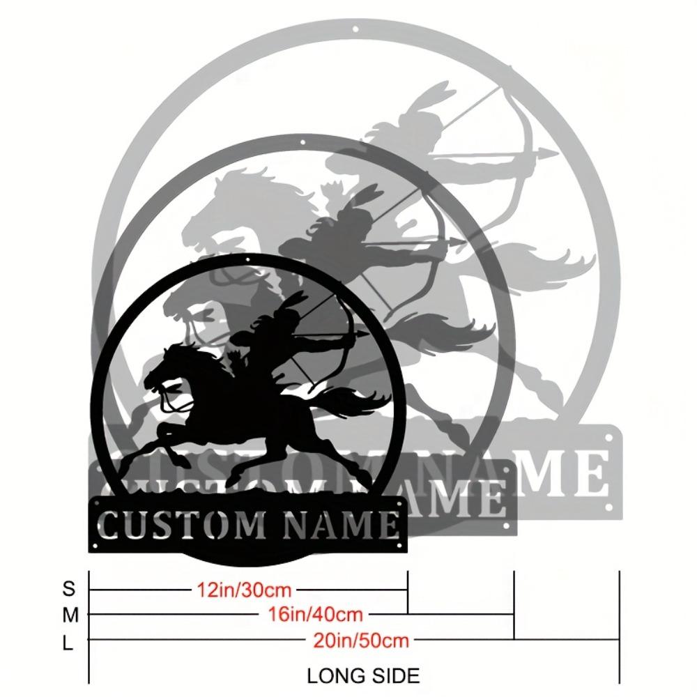 Decorative Metal Sign Indian Horse Wall Art Personalized Riding Theme Engraved Plate Modern Home Decor Hanging TYDZ004241-30cm
Decorative Metal Sign Indian Horse Wall Art Personalized Riding Theme Engraved Plate Modern Home Decor Hanging TYDZ004241-30cm