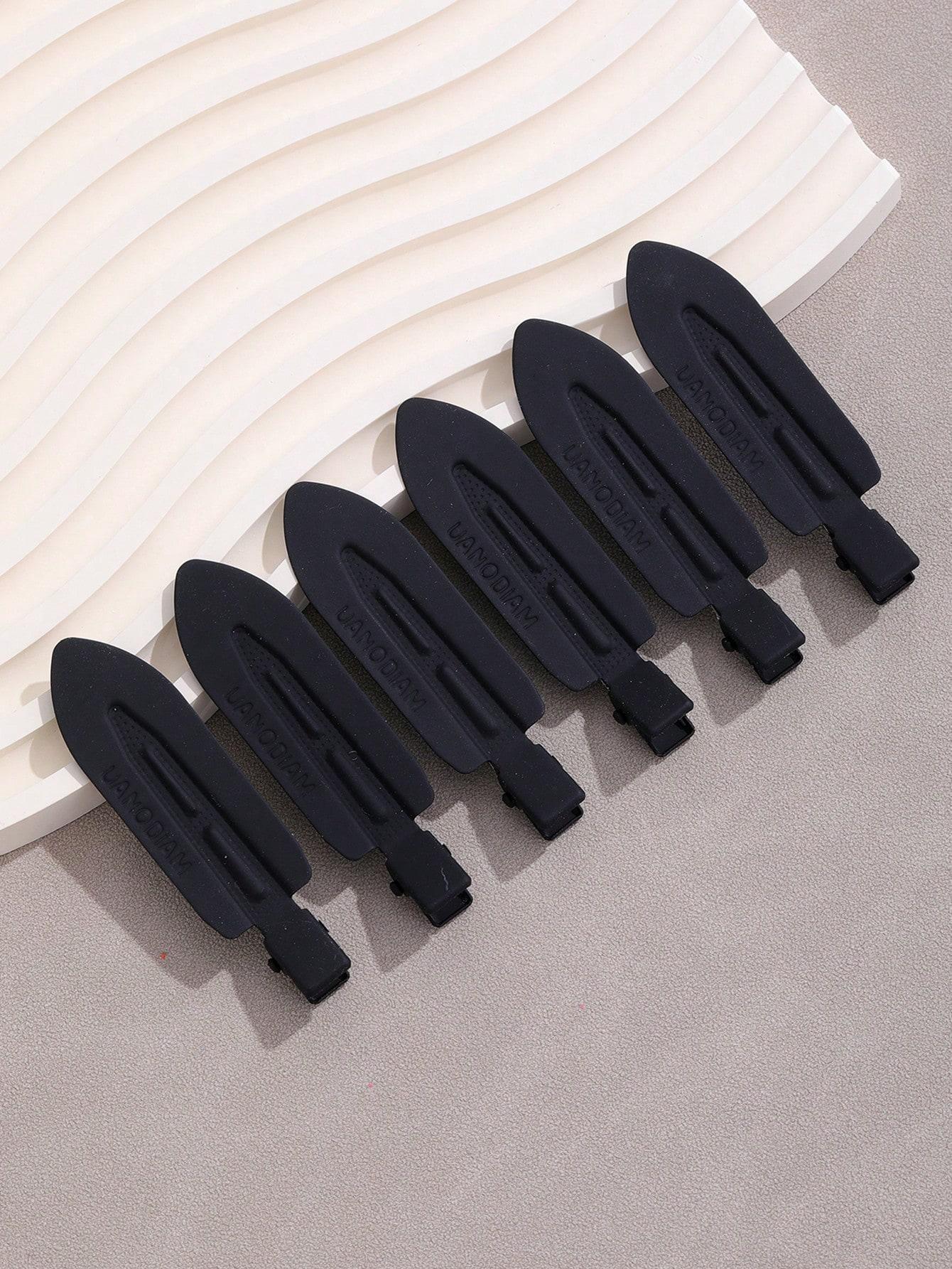 6Pcs No-Trace Hair Sectioning Clips, Salon Barber Bangs Clips, Makeup Hairpins for Styling чёрный
6Pcs No-Trace Hair Sectioning Clips, Salon Barber Bangs Clips, Makeup Hairpins for Styling чёрный